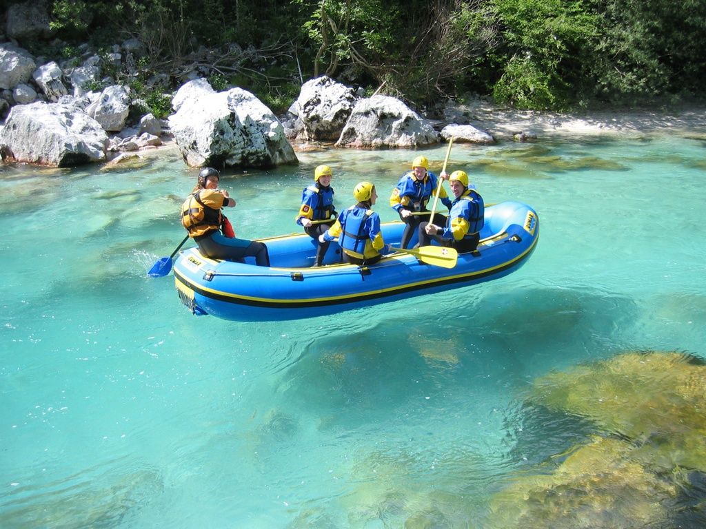rafting in slovenia